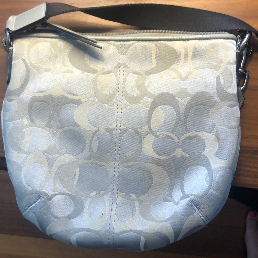 Coach crossbody bag in gray